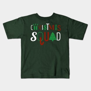 Christmas Squad Unite! Kids T-Shirt